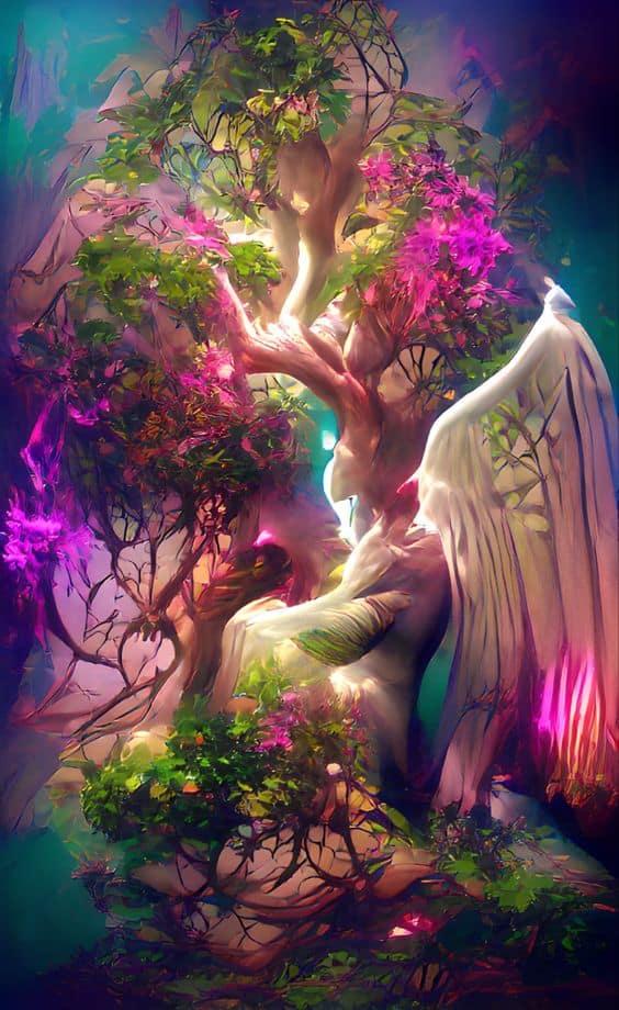 Diamantmalerei Kosmischer Lebensbaum - SEOS Shop ®