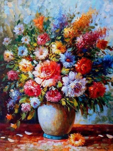 Diamantmalerei Blumen in Vase - SEOS Shop ®