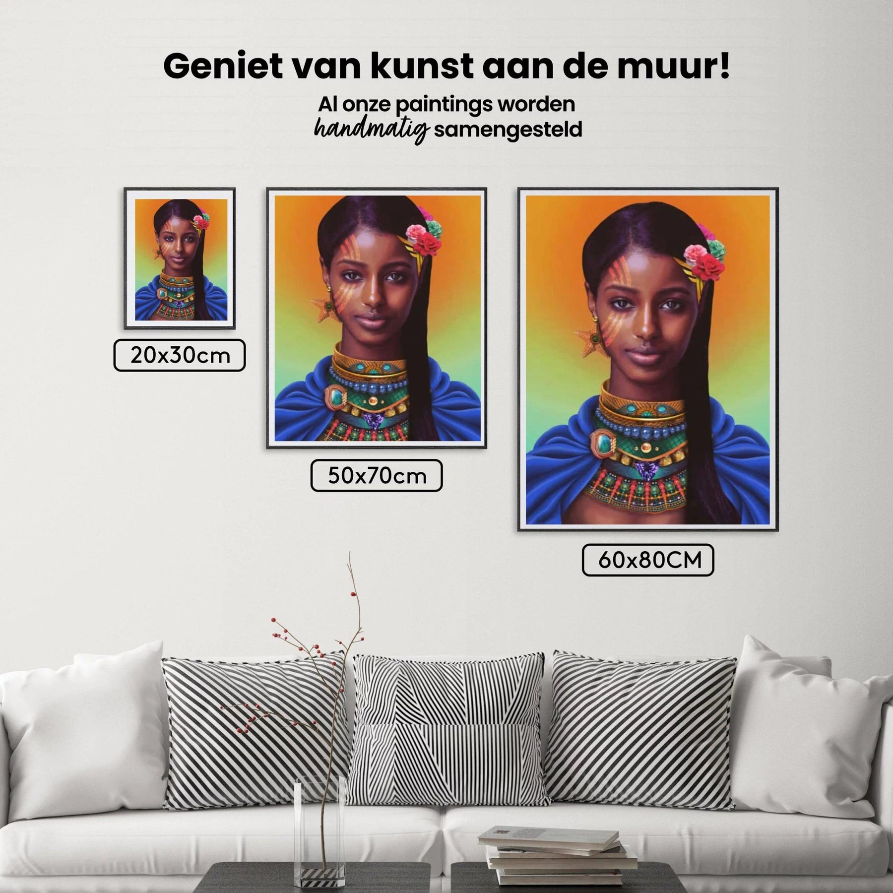 Diamantmalerei Afrikanisches schönes Mädchen - SEOS Shop ®