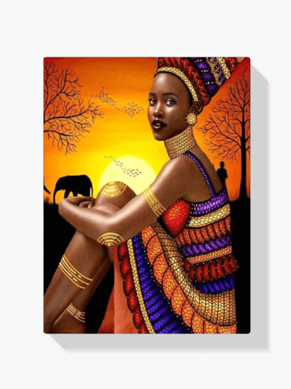Diamantmalerei Afrikanische Frau - SEOS Shop ®