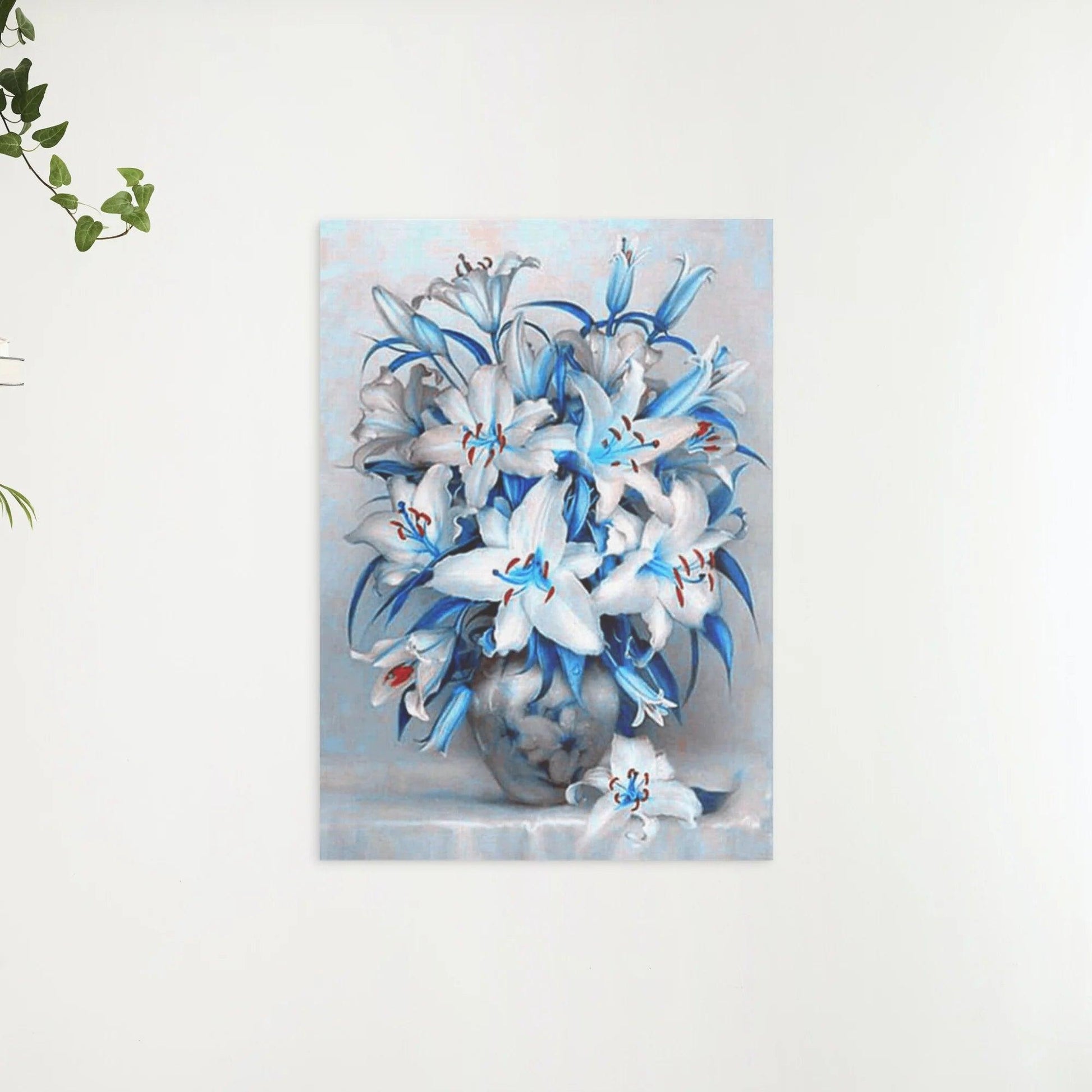 Diamantmalerei Blaue Blumen - SEOS Shop ®