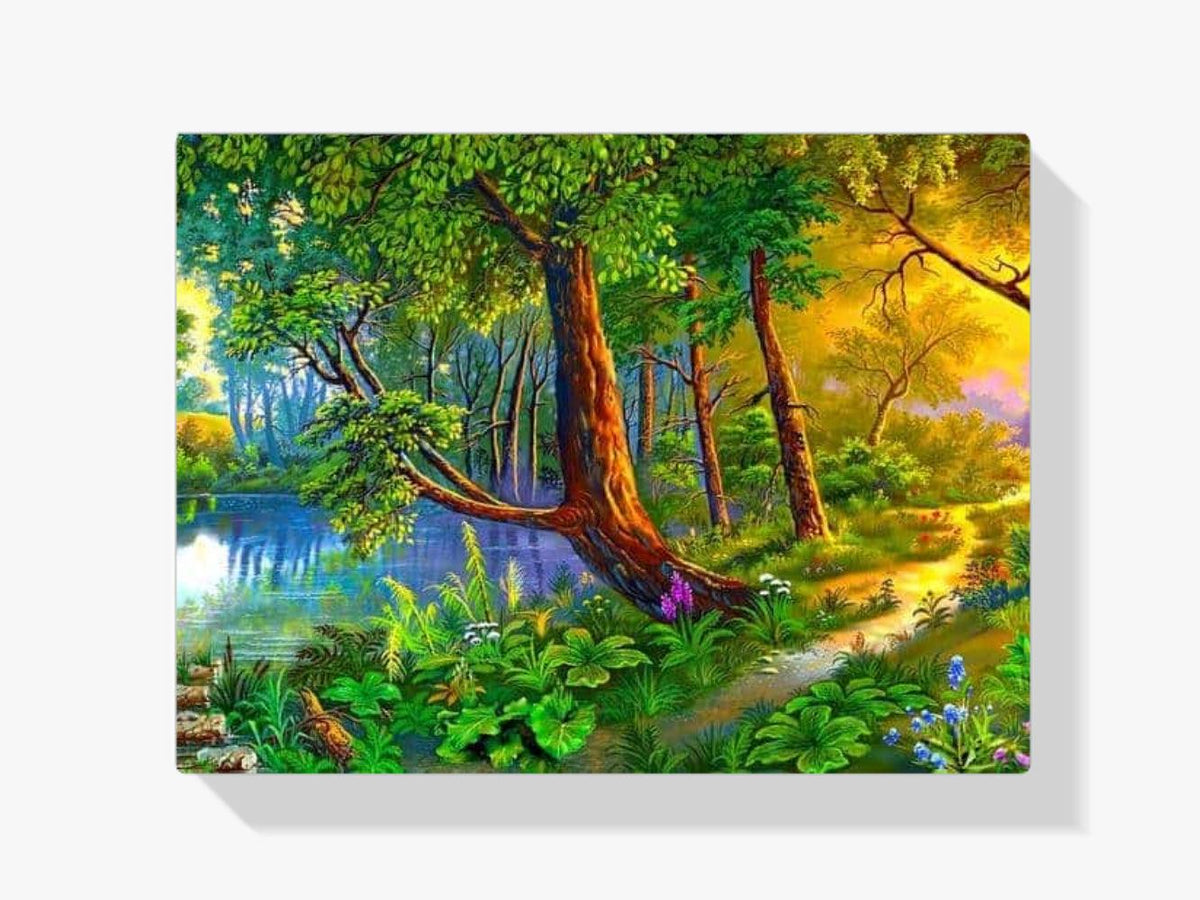 Diamantmalerei Baum am Wasser – SEOS Shop ®