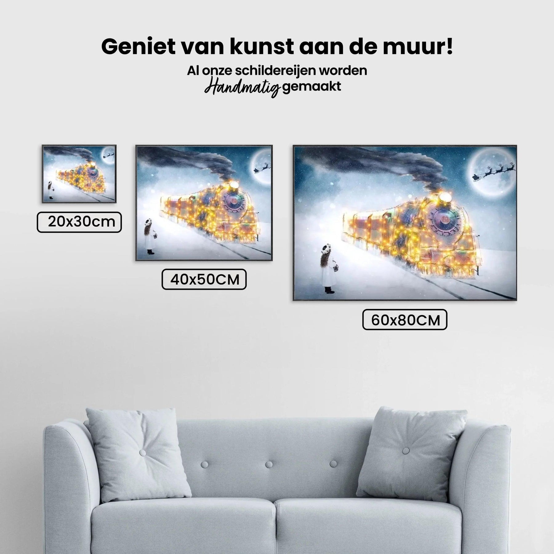Diamantmalerei Der Weihnachtszug – SEOS Shop ®