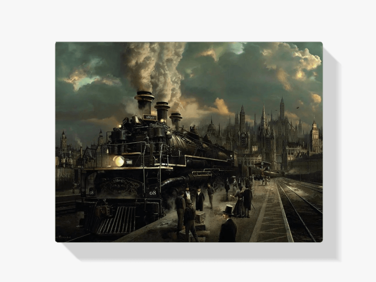 Diamantmalerei Der Stadtzug – SEOS Shop ®