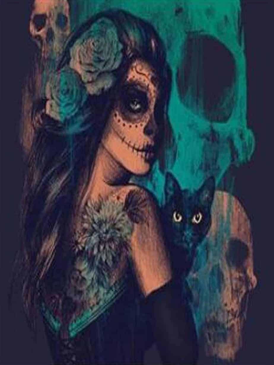 Diamond Painting Dark Lady Komplett - SEOS Shop®