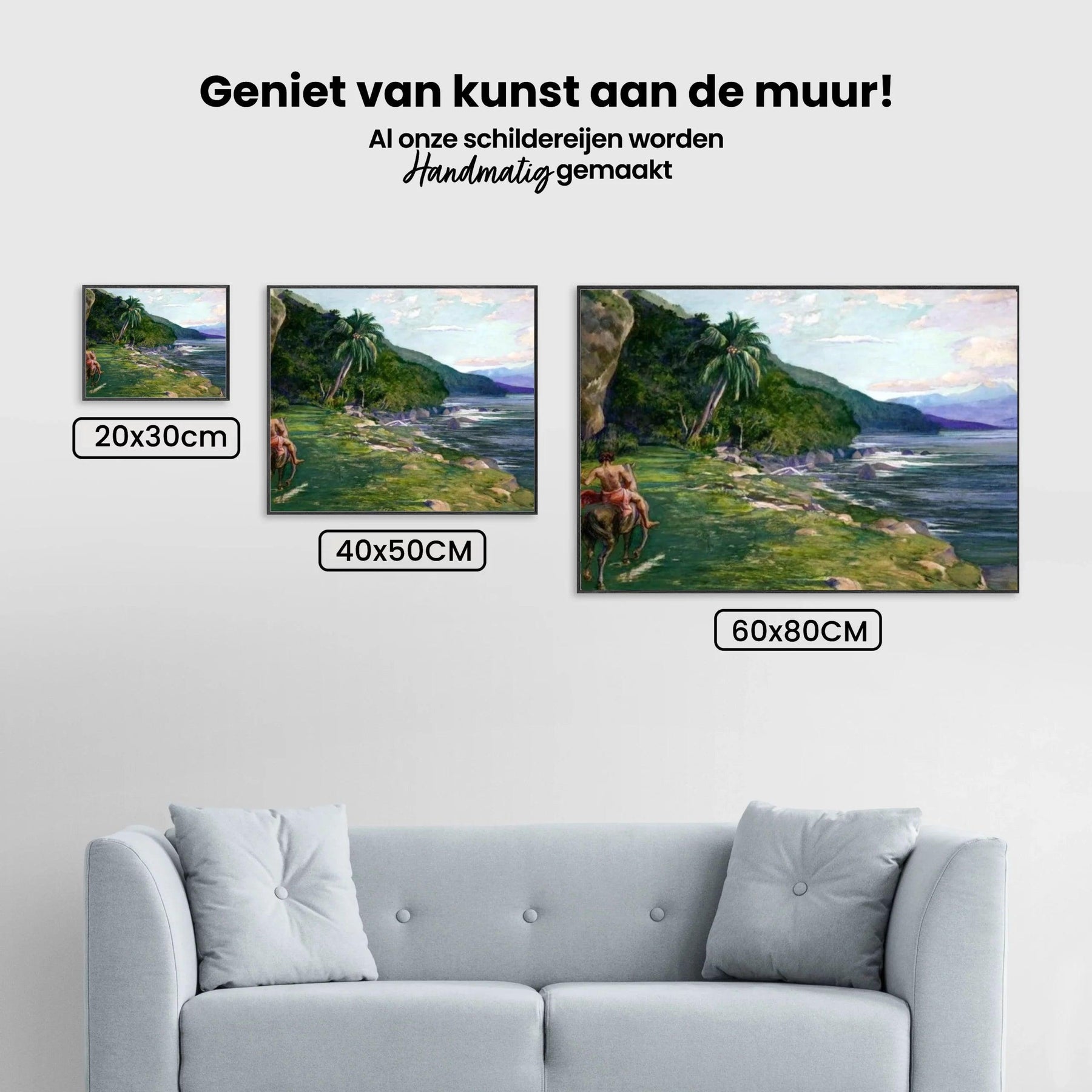 Diamantmalerei: Ein Reitweg in Tahiti - SEOS Shop ®