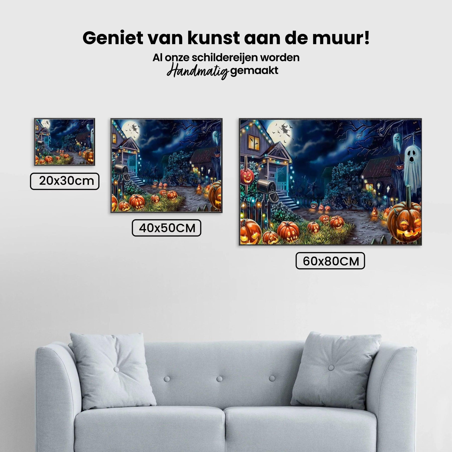 Diamantmalerei Halloween-Haus - SEOS Shop ®