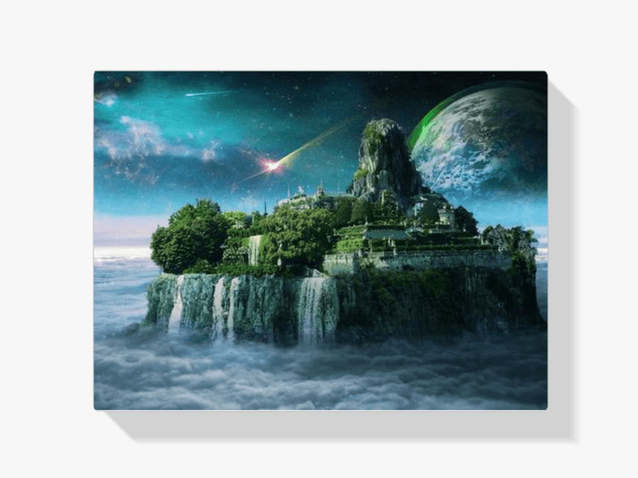 Diamantmalerei Das Schloss im Himmel – SEOS Shop ®