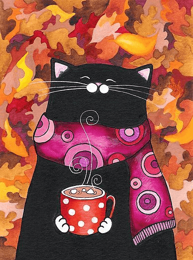 Diamond Painting - Katze mit Marshmallows - SEOS®