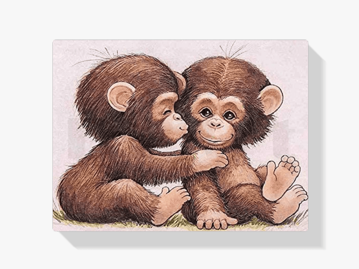 Diamantmalerei Kleine Affen – SEOS Shop ®