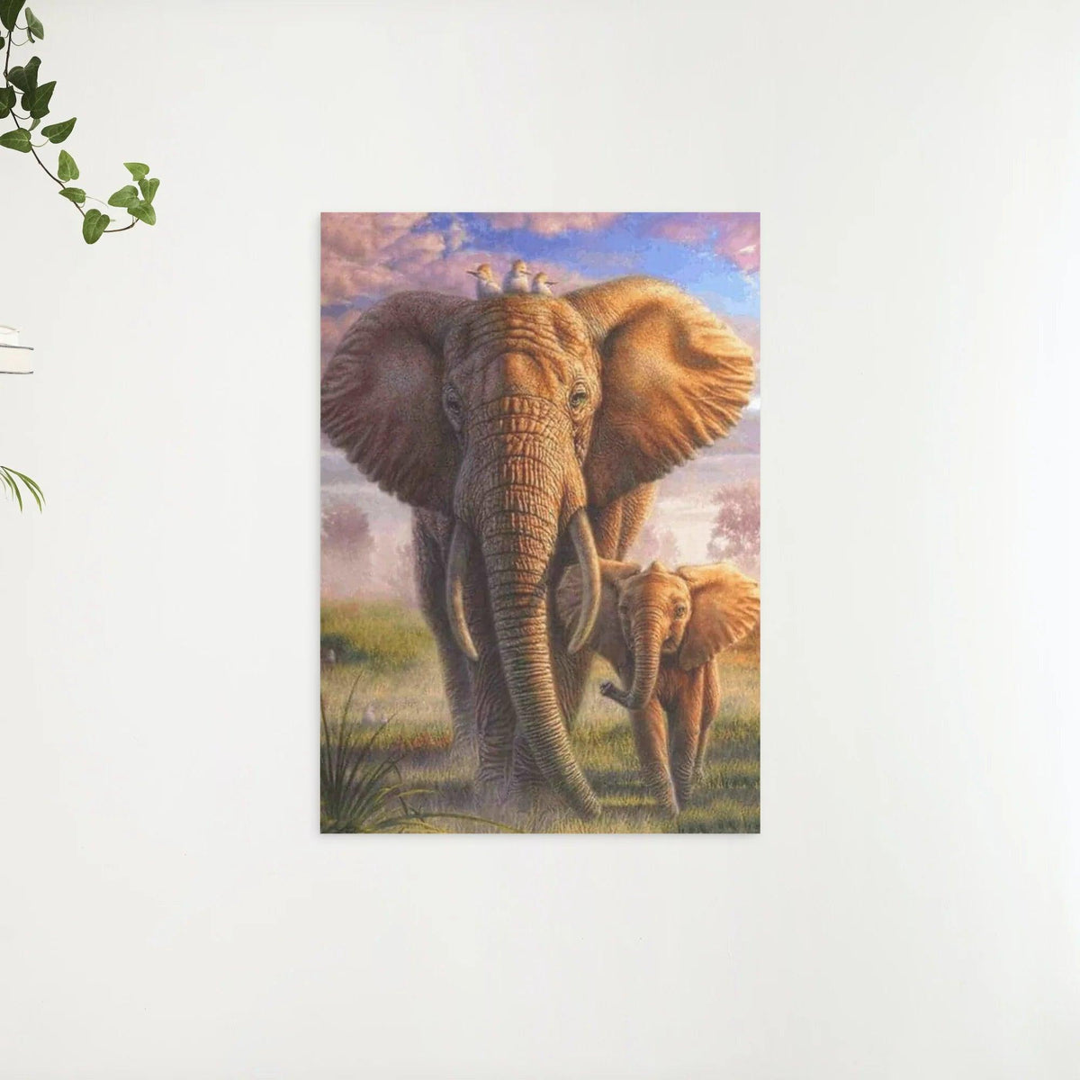 Diamond Painting Bunter Safari-Elefant - SEOS Shop ®