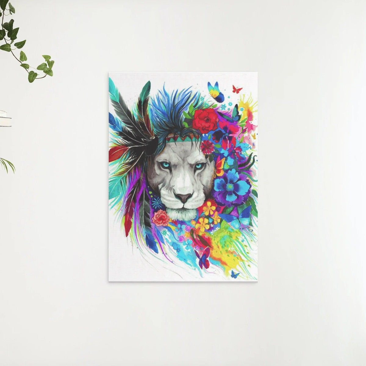 Diamantmalerei Löwe mit Federn - SEOS Shop ®