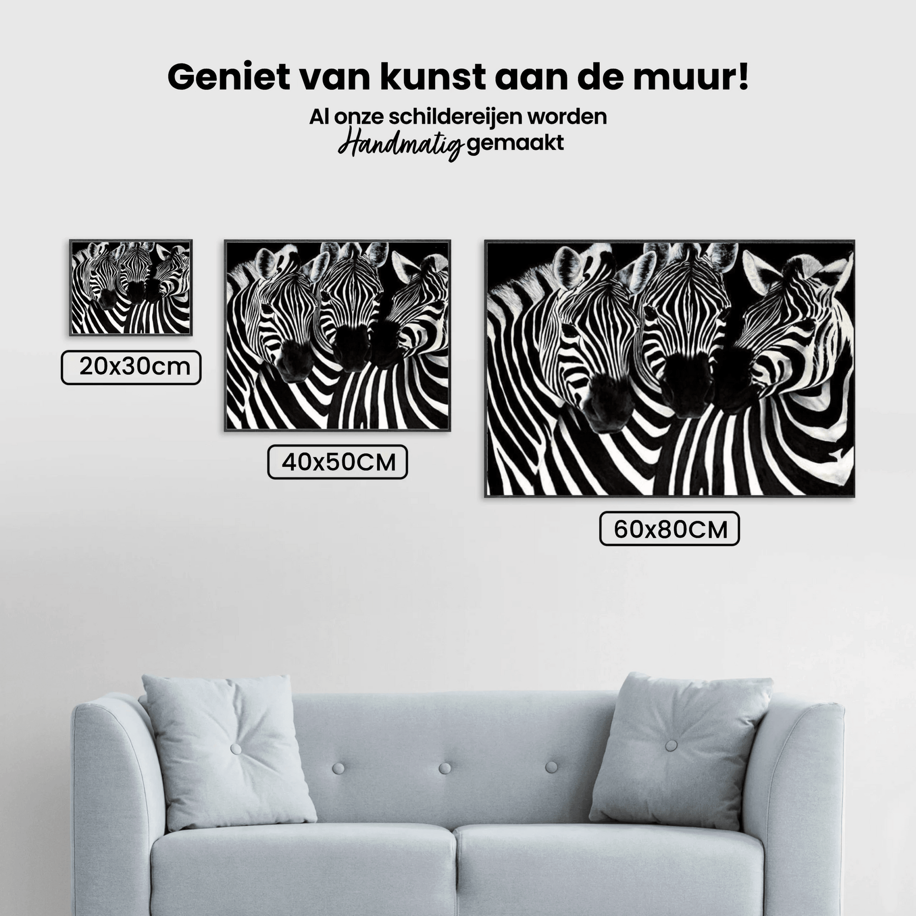 Diamantmalerei Süße Zebras – SEOS Shop ®