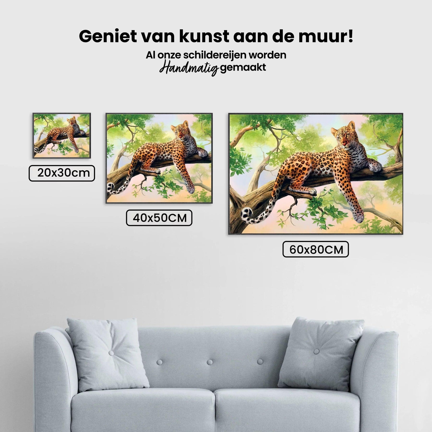 Diamond Painting Liegender Leopard - SEOS Shop ®