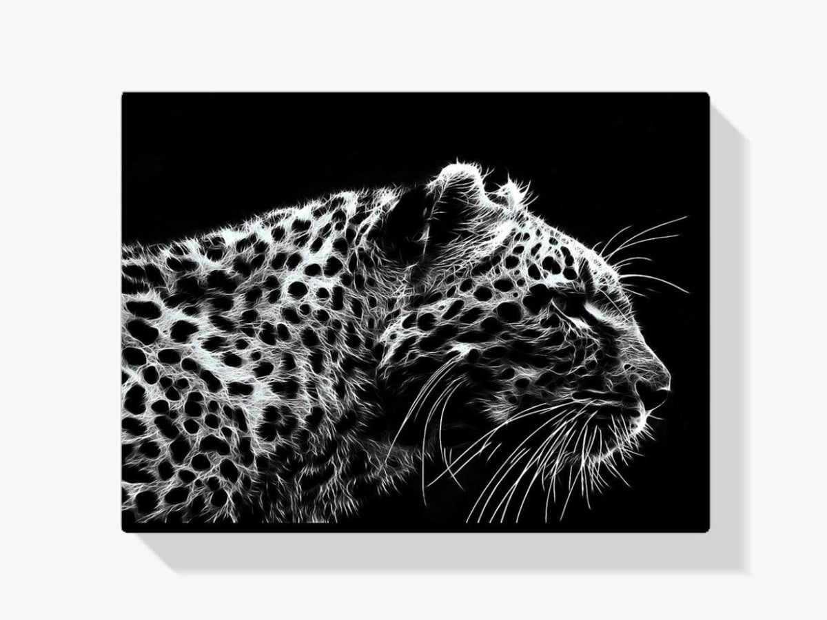 Diamantmalerei Leopard Schwarz und Weiß - SEOS Shop ®