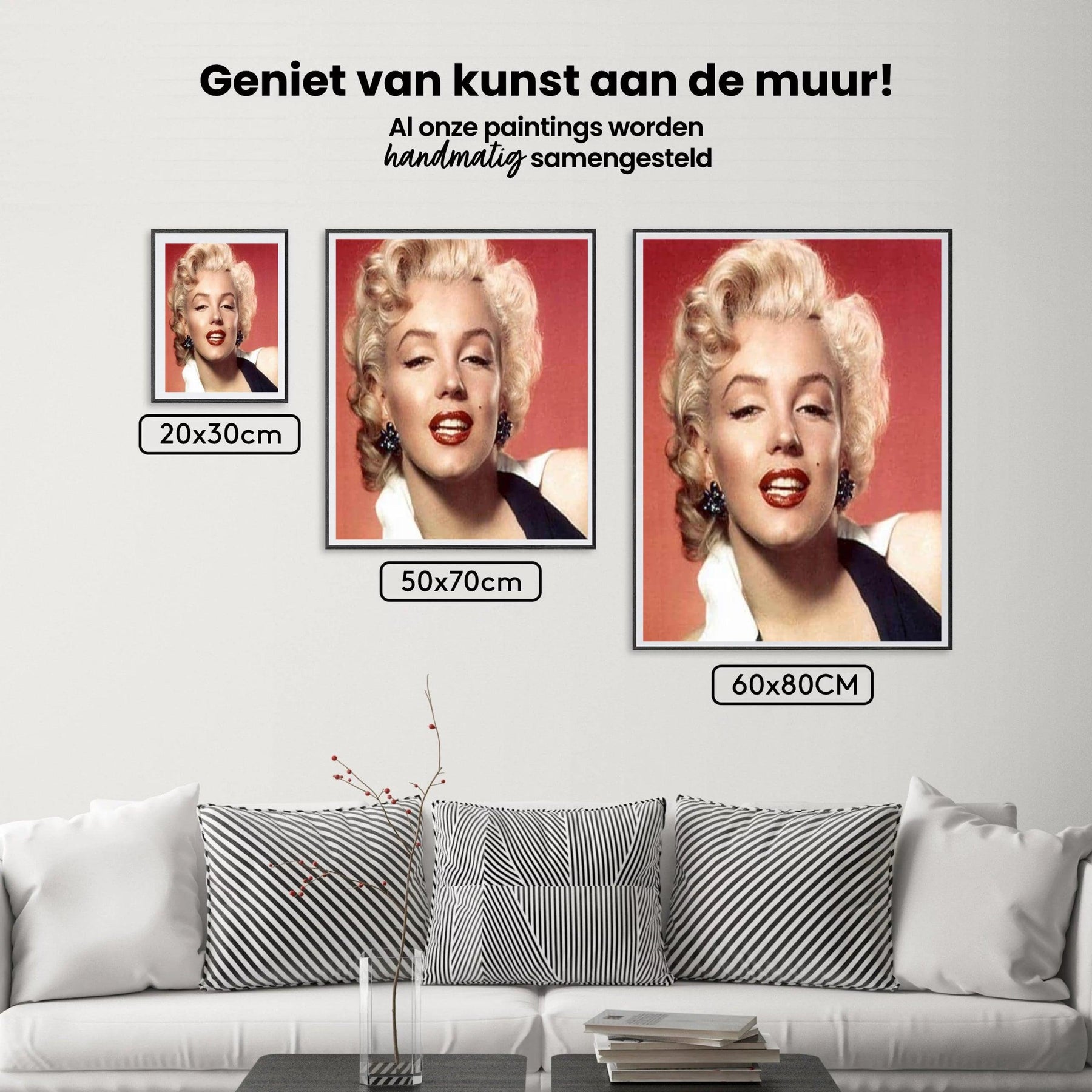 Diamond Painting Marilyn Monroe lächelnd - SEOS Shop ®
