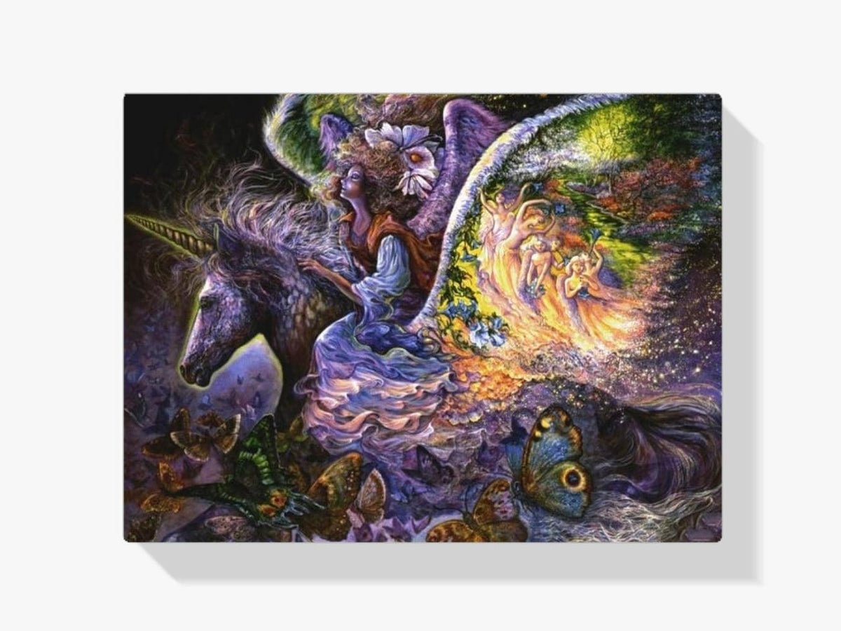 Diamond Painting Mädchen auf dem Fantasiepferd - SEOS Shop ®