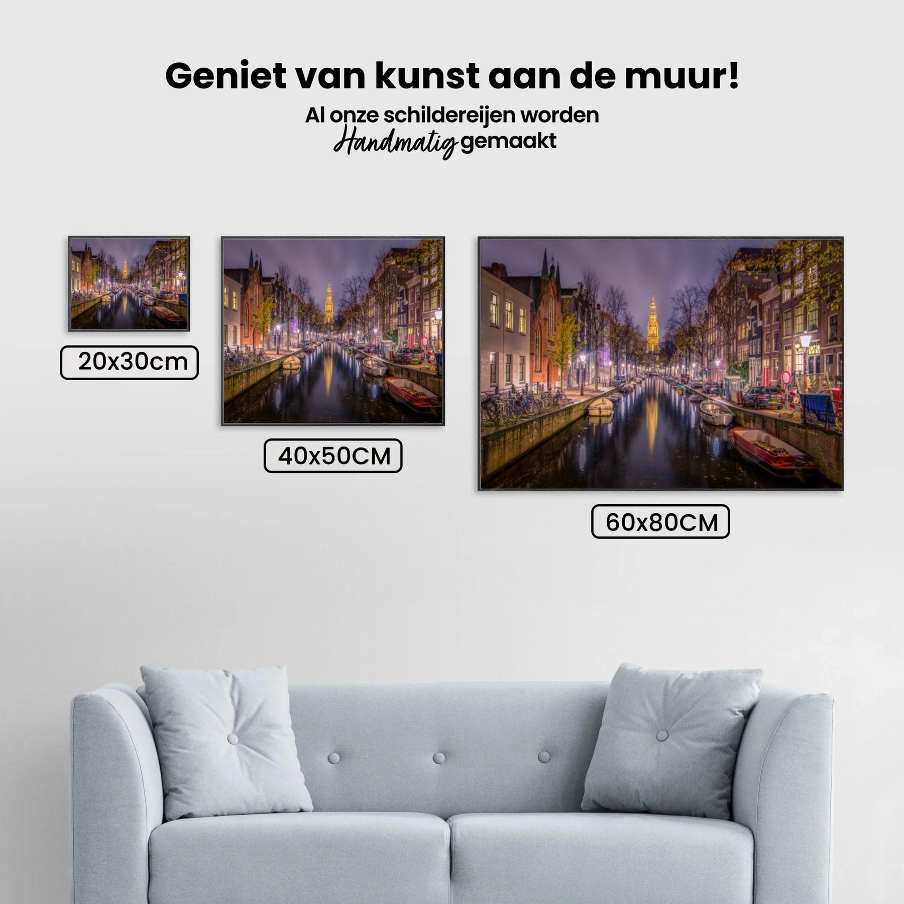 Diamantmalerei Niederlande Meerstad Nacht - SEOS Shop ®