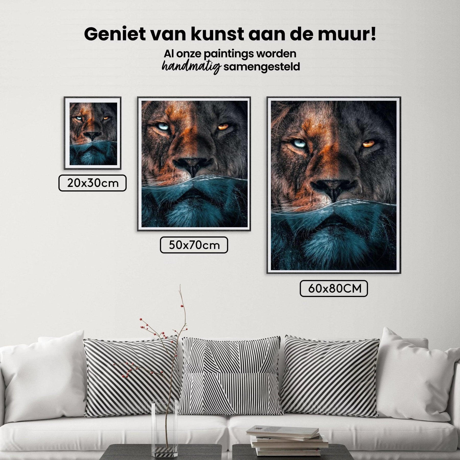 Diamantmalerei Unterwasserlöwe - SEOS Shop ®