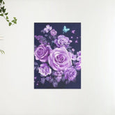 Diamant-Malset Lila Blumen - SEOS Shop ®
