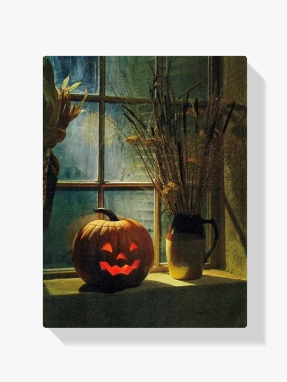 Diamantmalerei Kürbis am Fenster - SEOS Shop ®