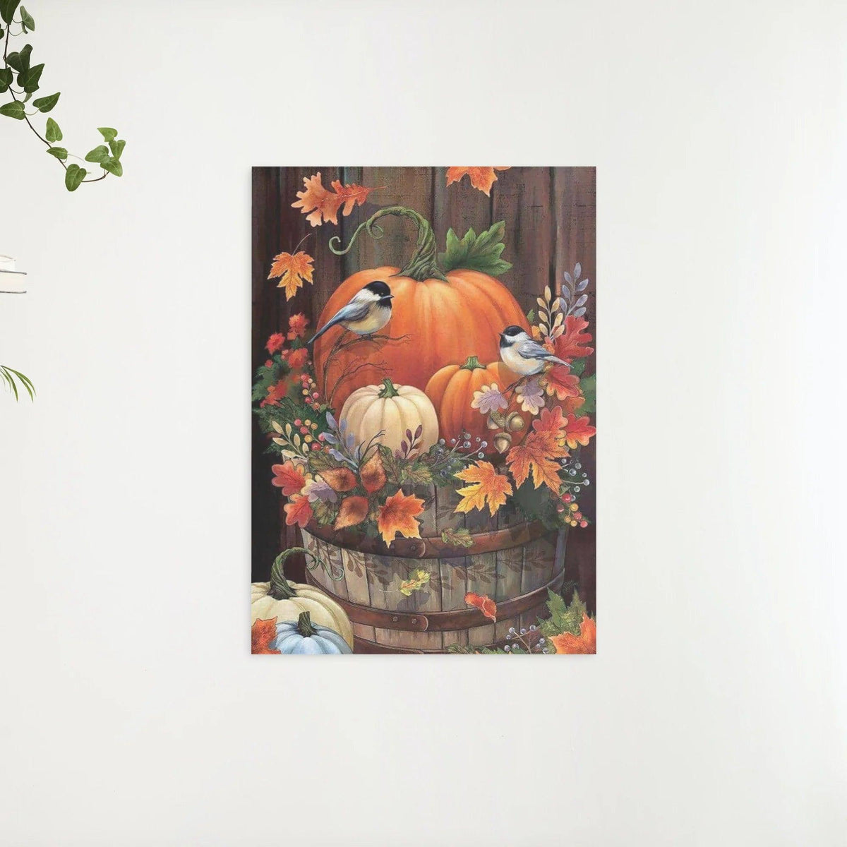 Diamantmalerei Kürbisse und Vögel - SEOS Shop ®
