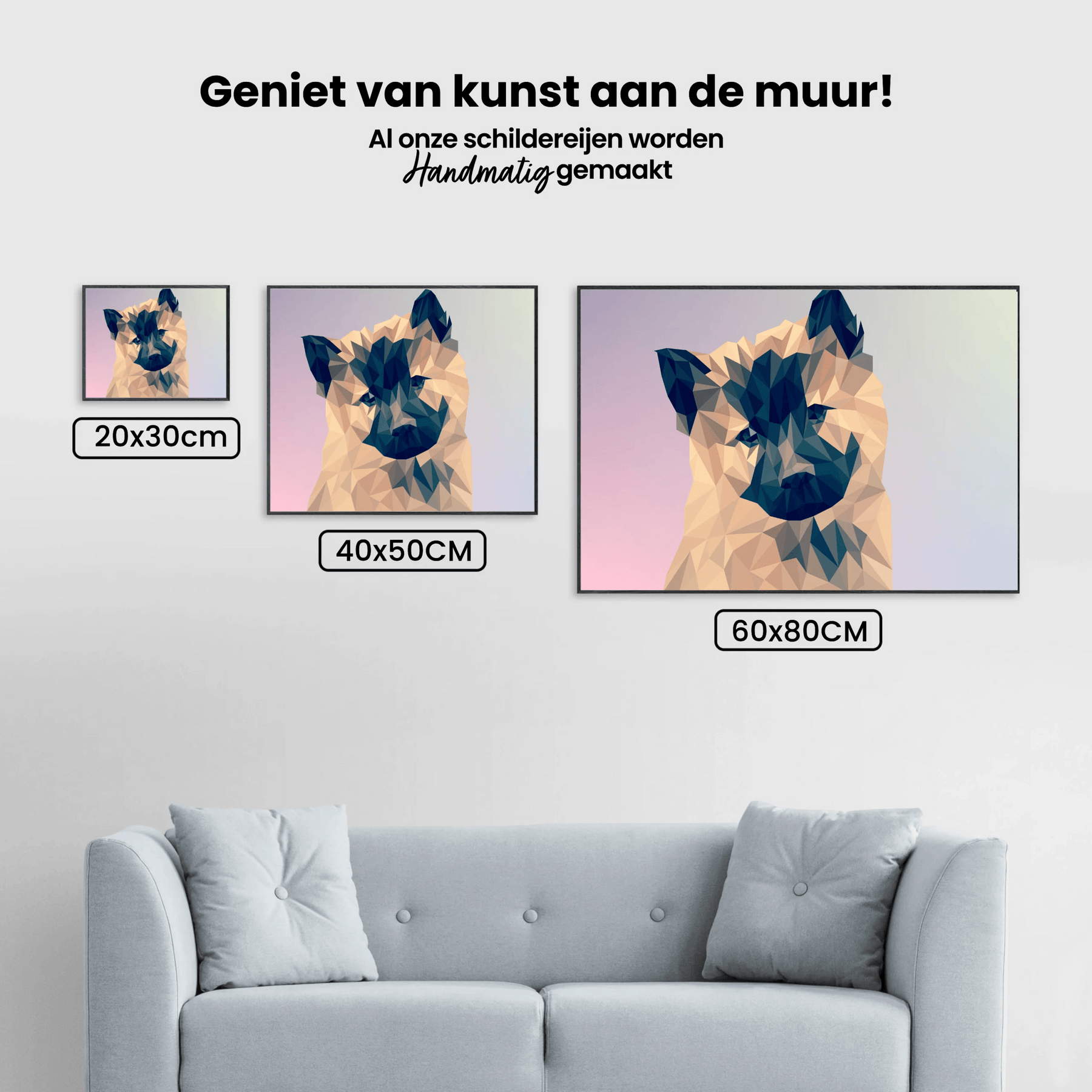 Diamond Painting Welpe Vektorzeichnung - SEOS Shop ®