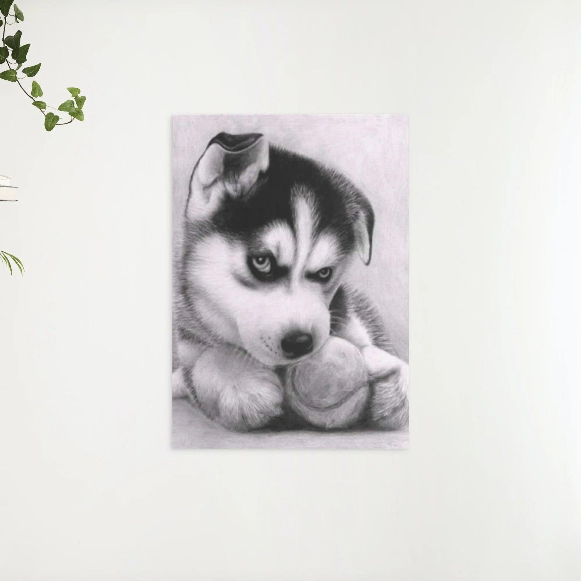Diamond Painting Welpe mit Ball - SEOS Shop®