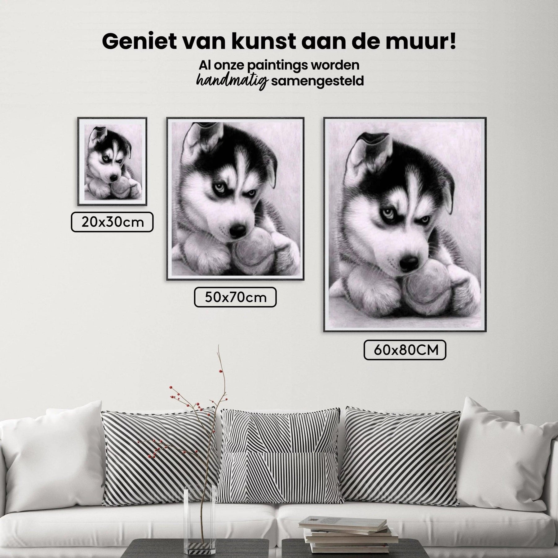 Diamond Painting Welpe mit Ball - SEOS Shop®