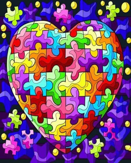 Diamond Painting Puzzle Herz - SEOS Shop ®