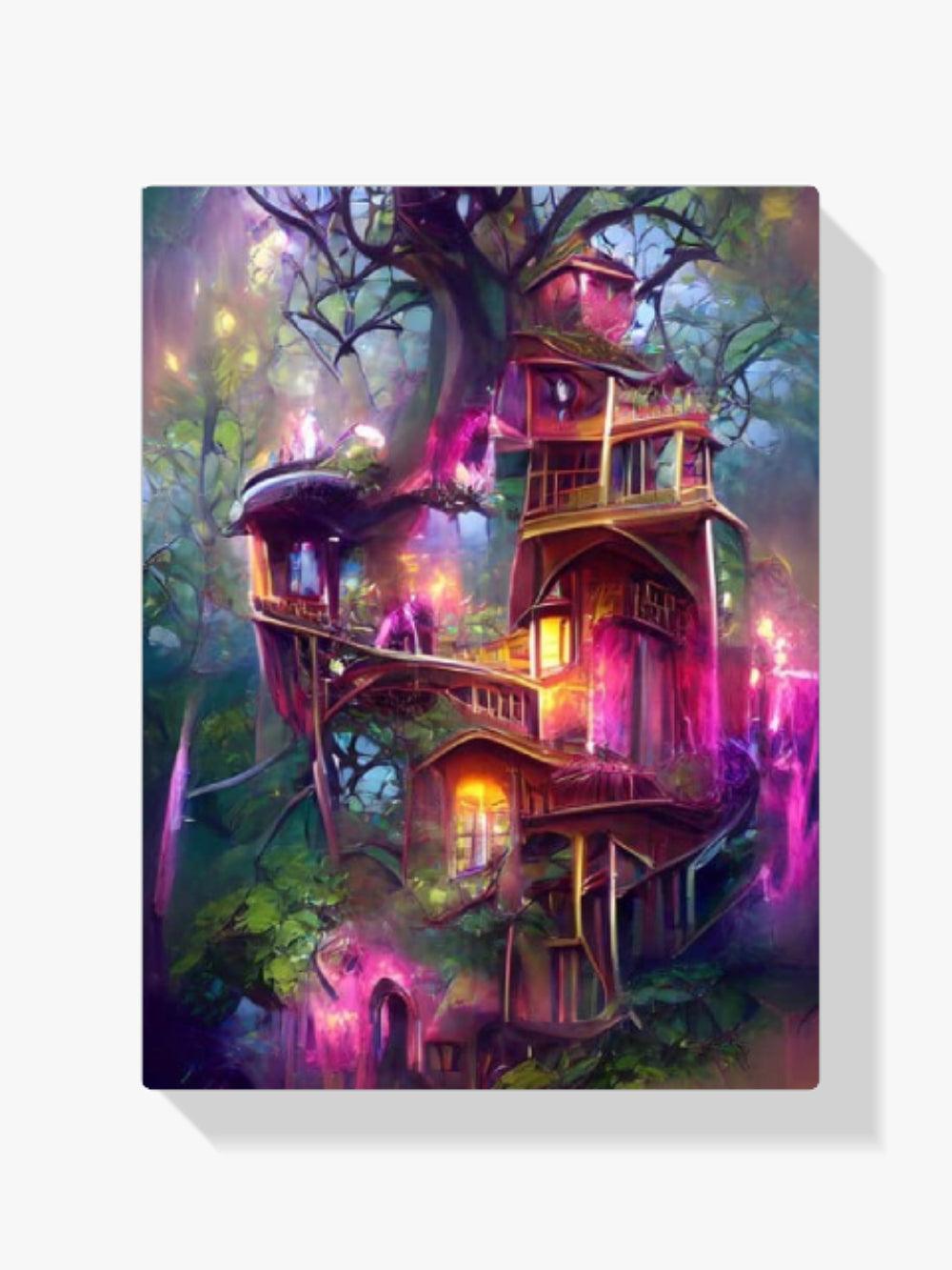 Diamantmalerei Rosa Baumhaus - SEOS Shop ®