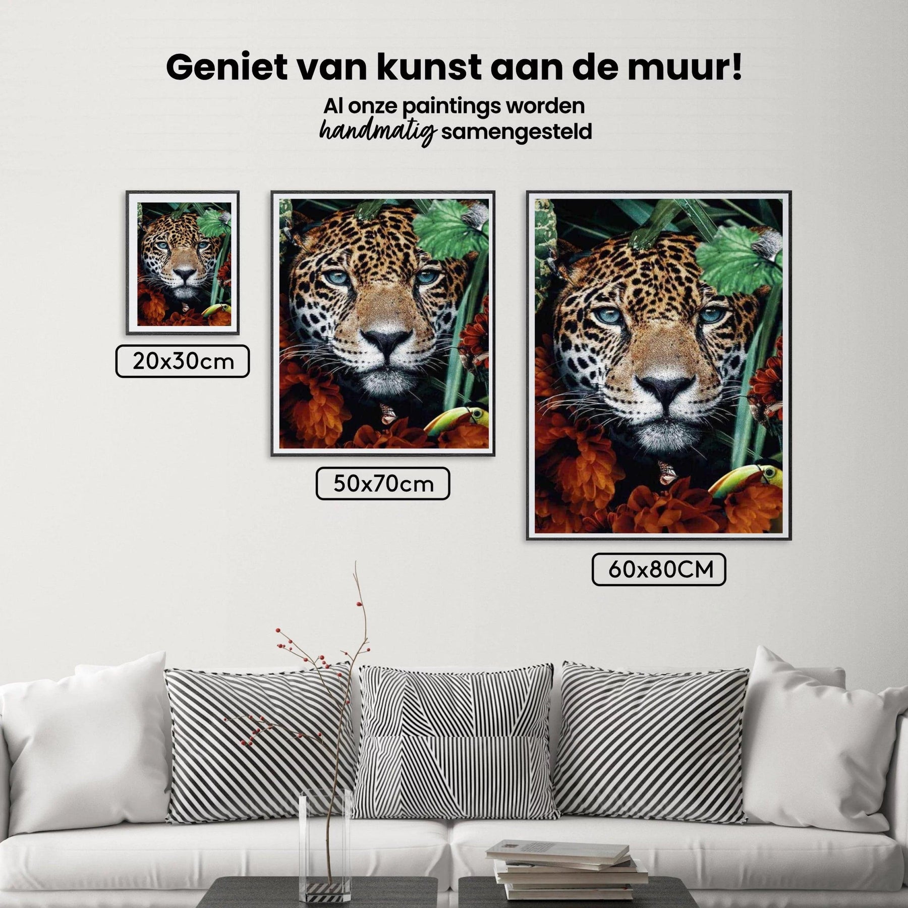 Diamantmalerei Tiger im Dschungel - SEOS Shop ®