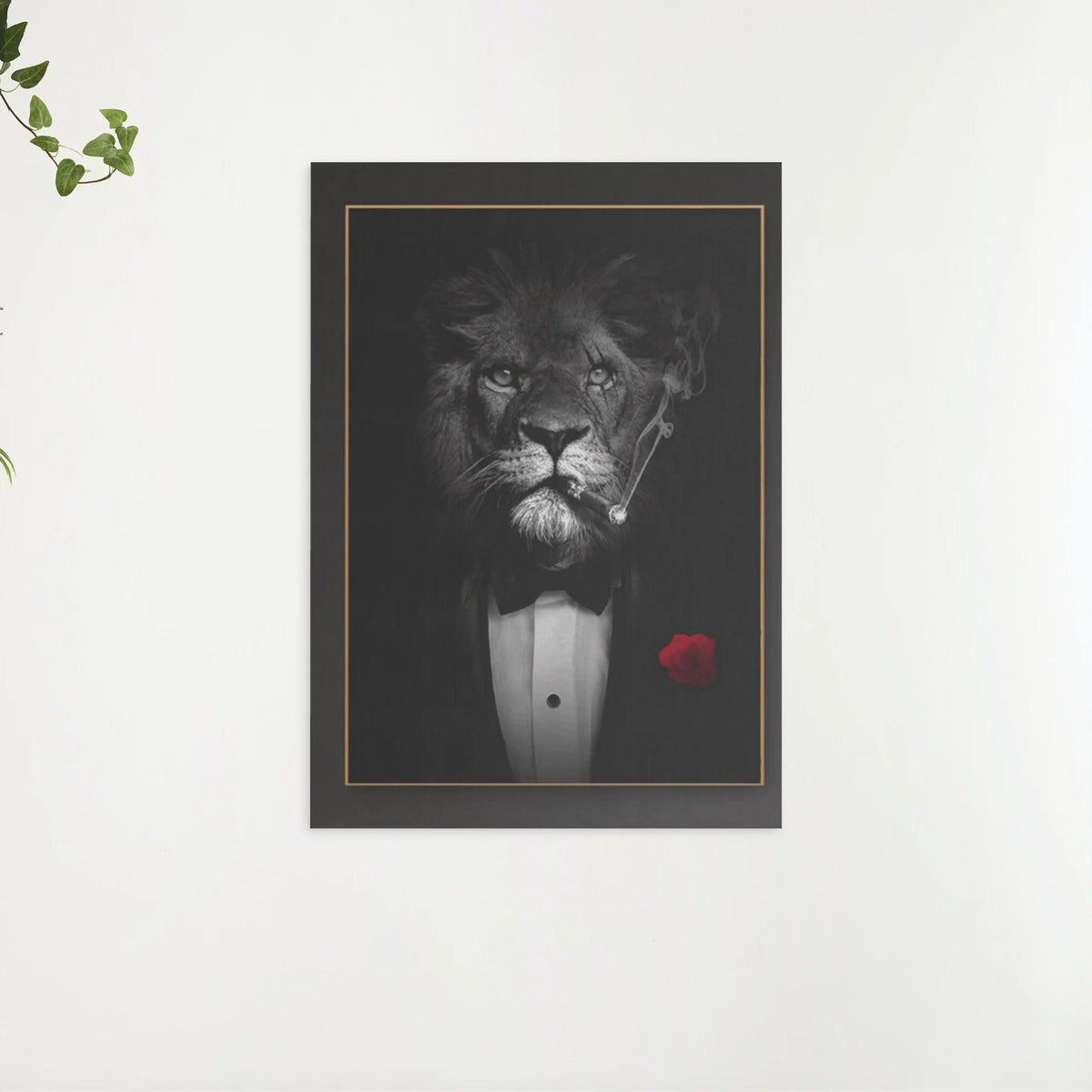Diamantmalerei Löwe im Anzug - SEOS Shop ®