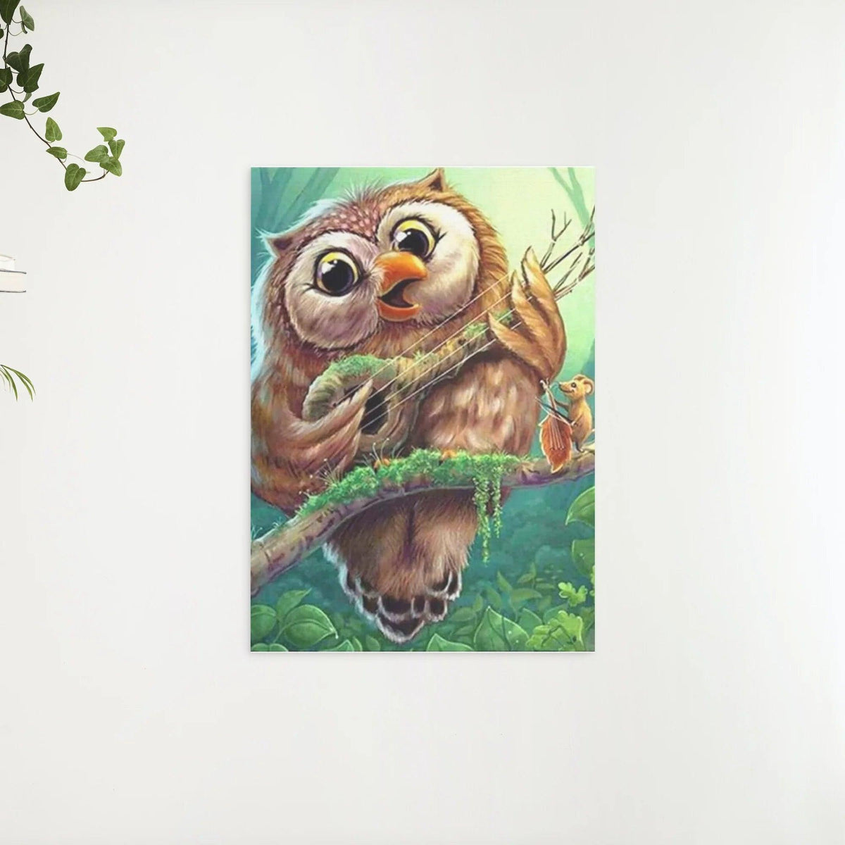 Diamantmalerei Eule singt - SEOS Shop ®