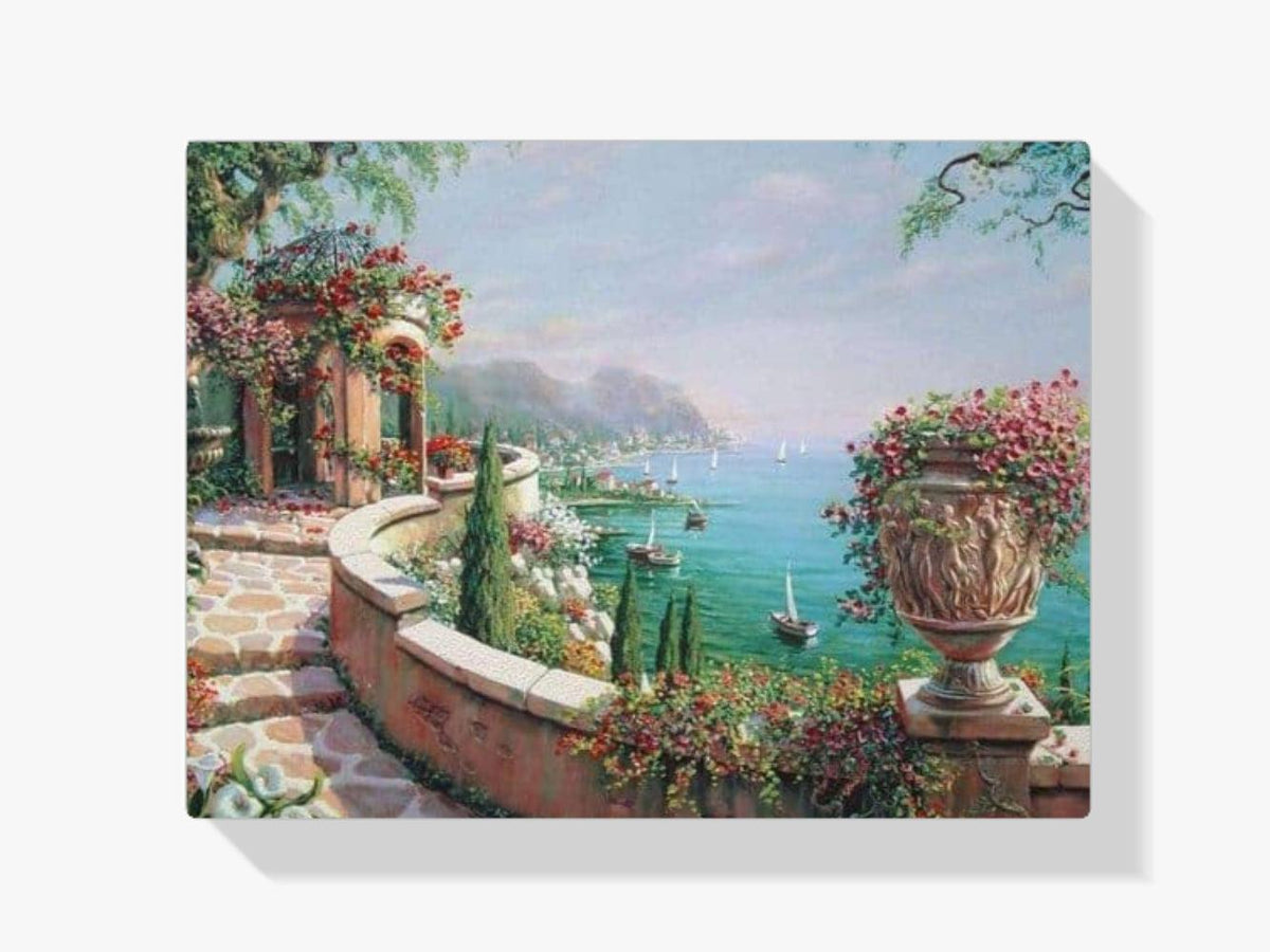 Diamond Painting Ansicht mit Nebel – SEOS Shop ®