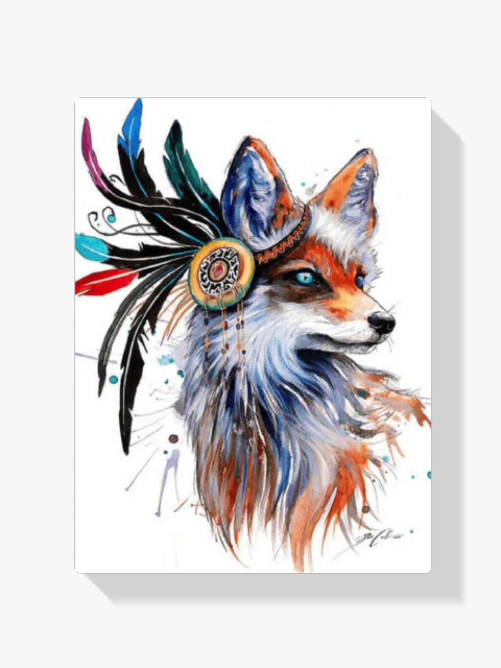 Diamond Painting Fuchs mit Federn - SEOS Shop ®