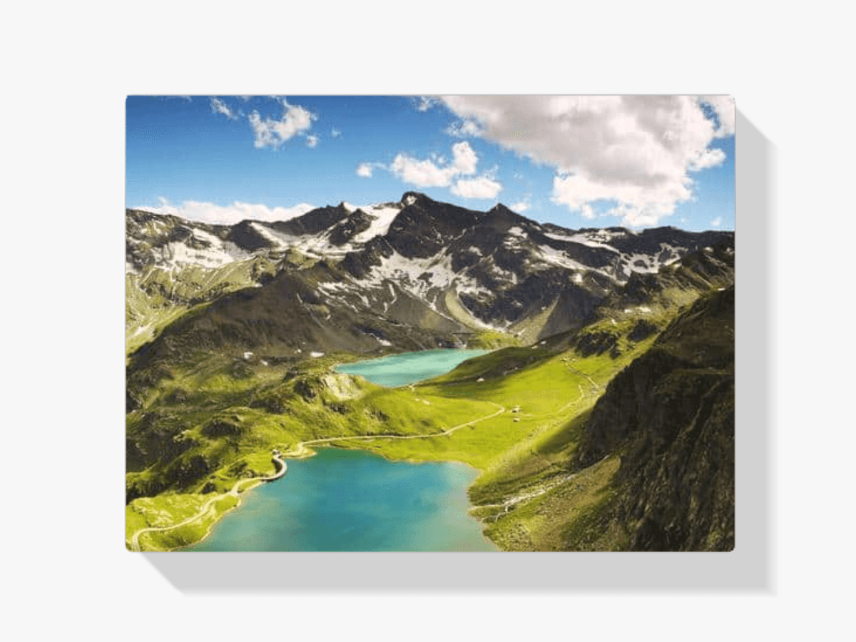 Diamantmalerei Wasser zwischen Bergen – SEOS Shop ®