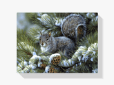 Diamantmalerei Winter Süßes Eichhörnchen - SEOS Shop ®