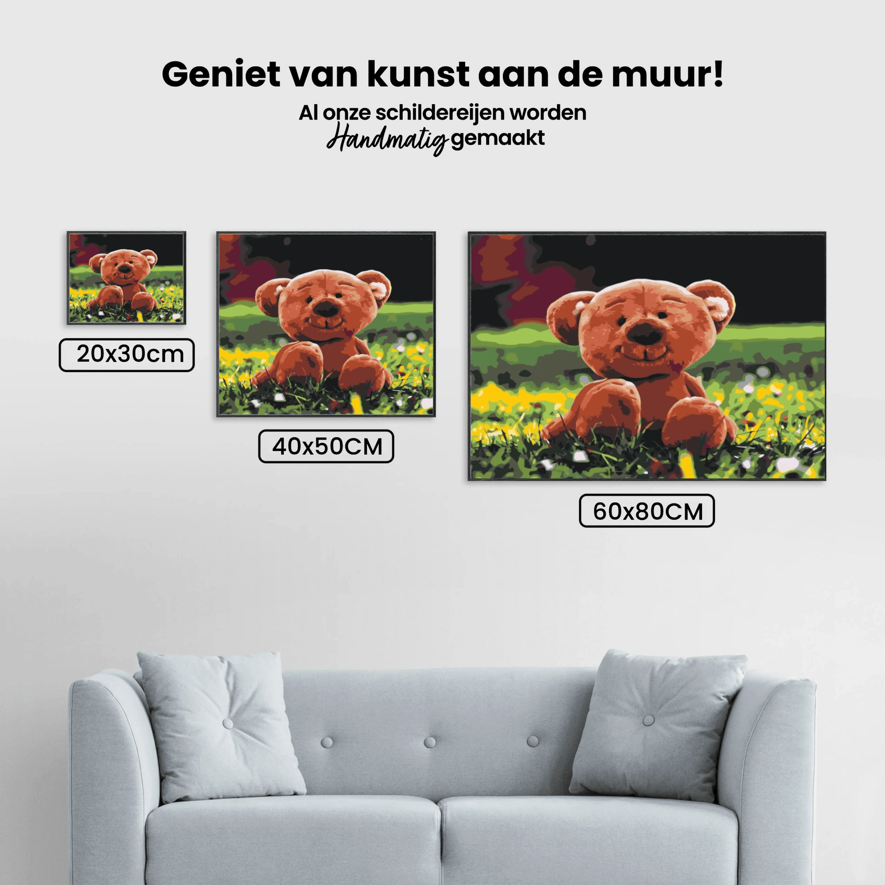 Diamantmalerei - Bär im Gras - SEOS®