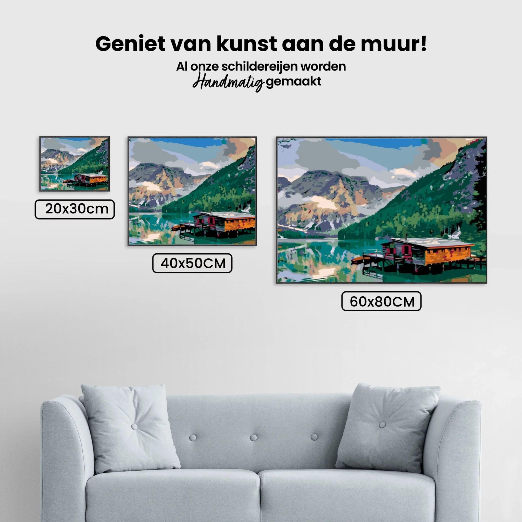 Diamond Painting - Berghütte - SEOS Shop ®