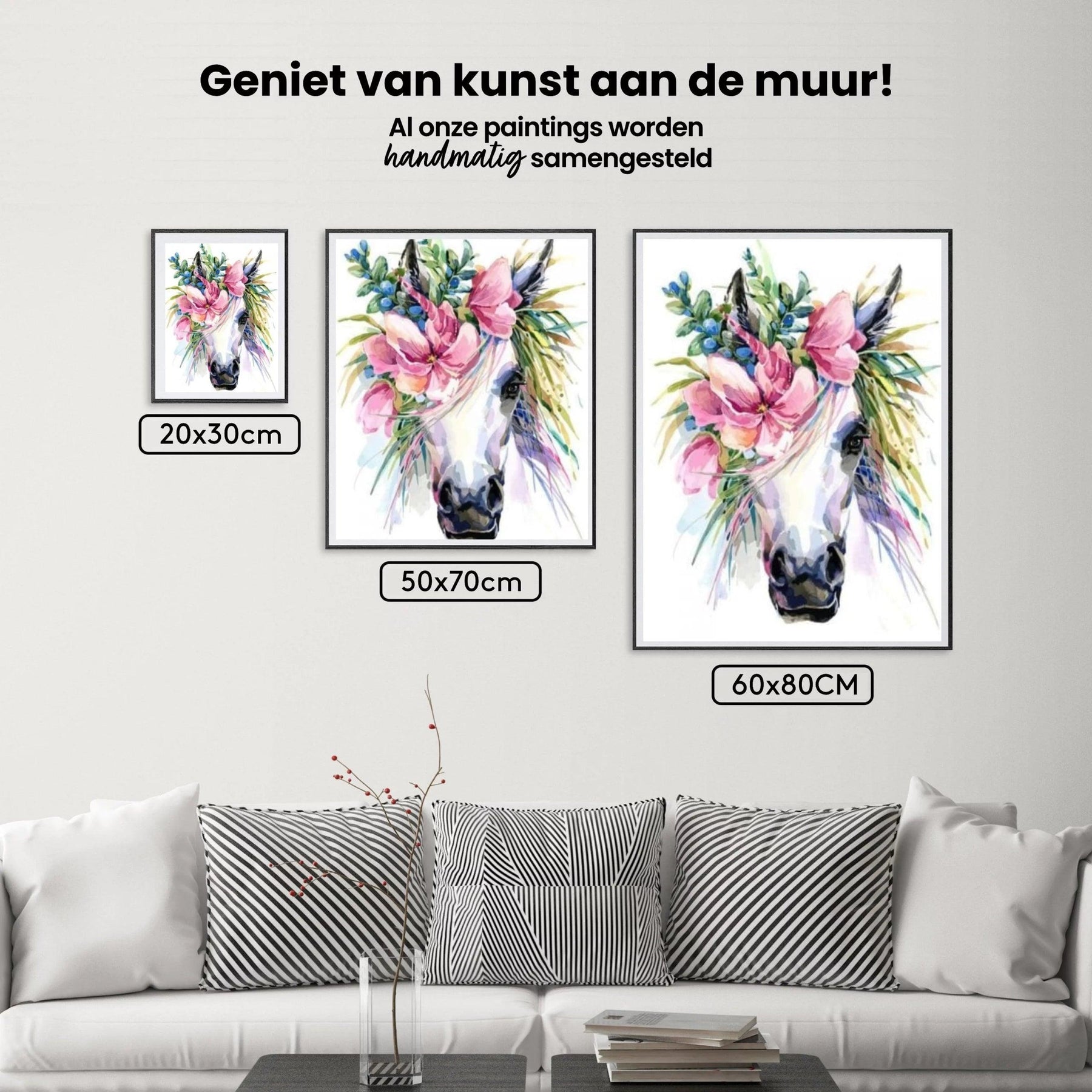 Diamond Painting - Blumen Einhorn - SEOS®
