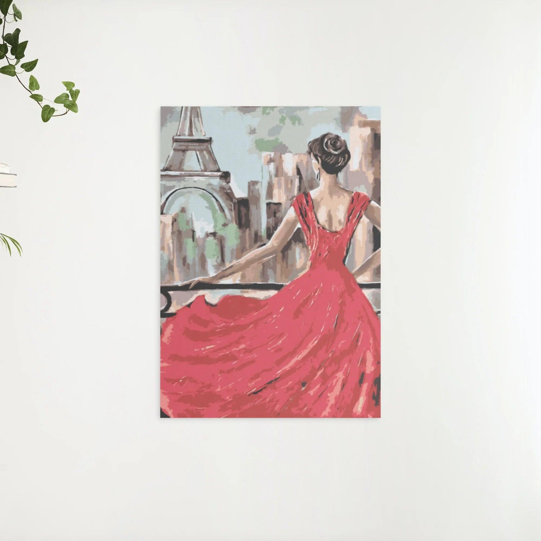 Diamantmalerei - Die Dame in Rot - SEOS Shop ®
