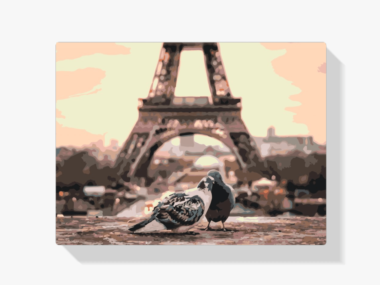 Diamantmalerei – Tauben in Paris – SEOS®