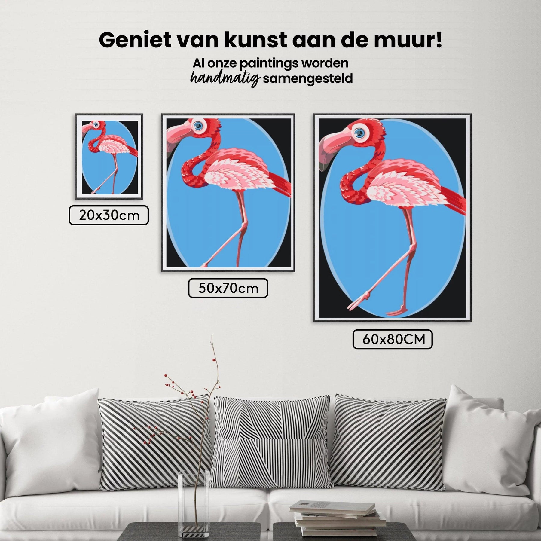 Diamond Painting – Ein Flamingo mit seinen Sachen – SEOS®