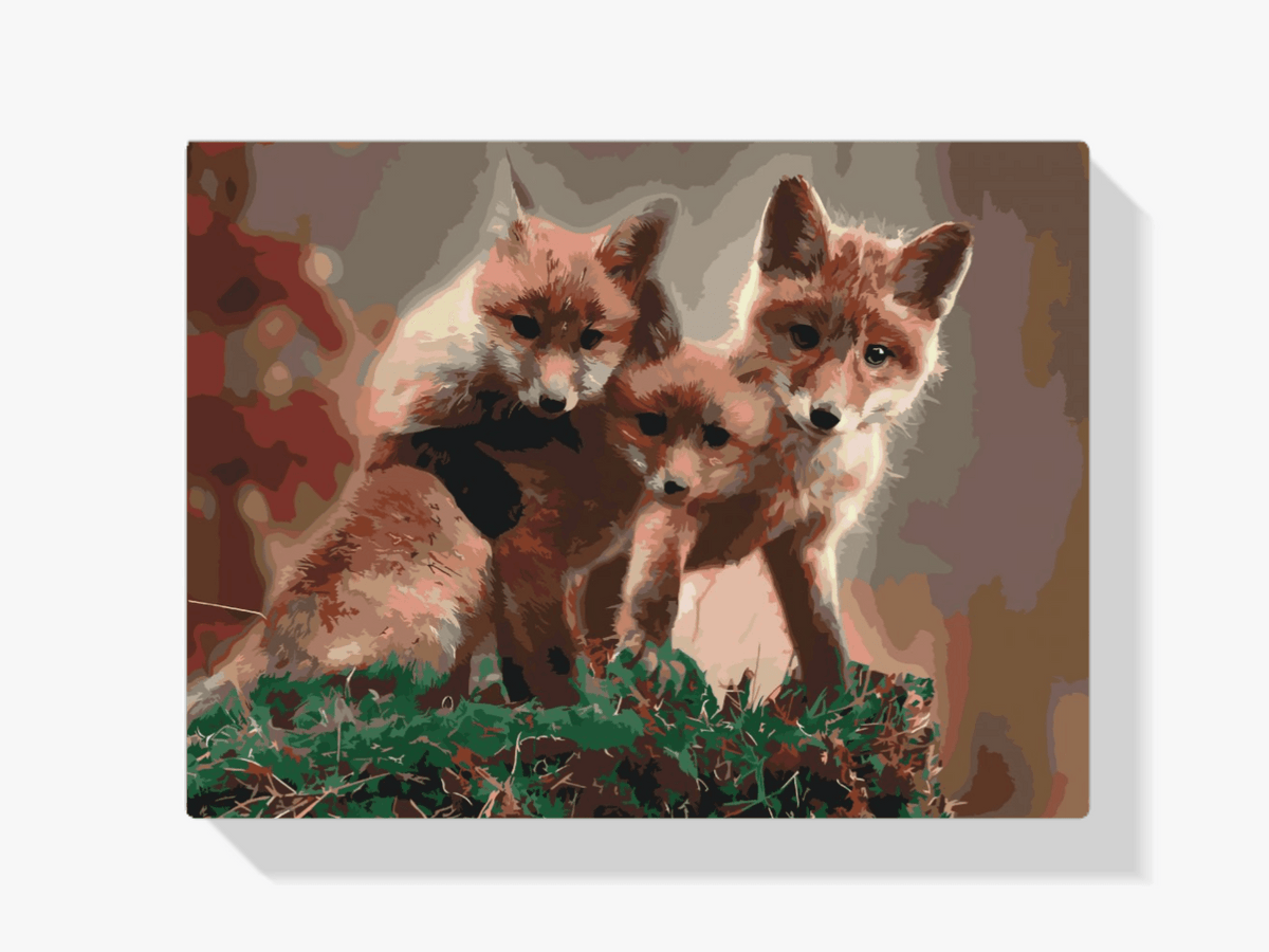Diamantmalerei – Ein Fuchsjunges – SEOS®