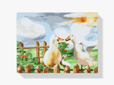 Diamond Painting - Entenfamilie im Garten - SEOS®