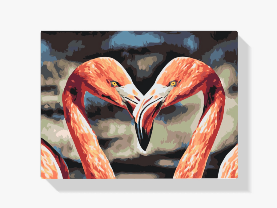 Diamantmalerei - Flamingos - SEOS®