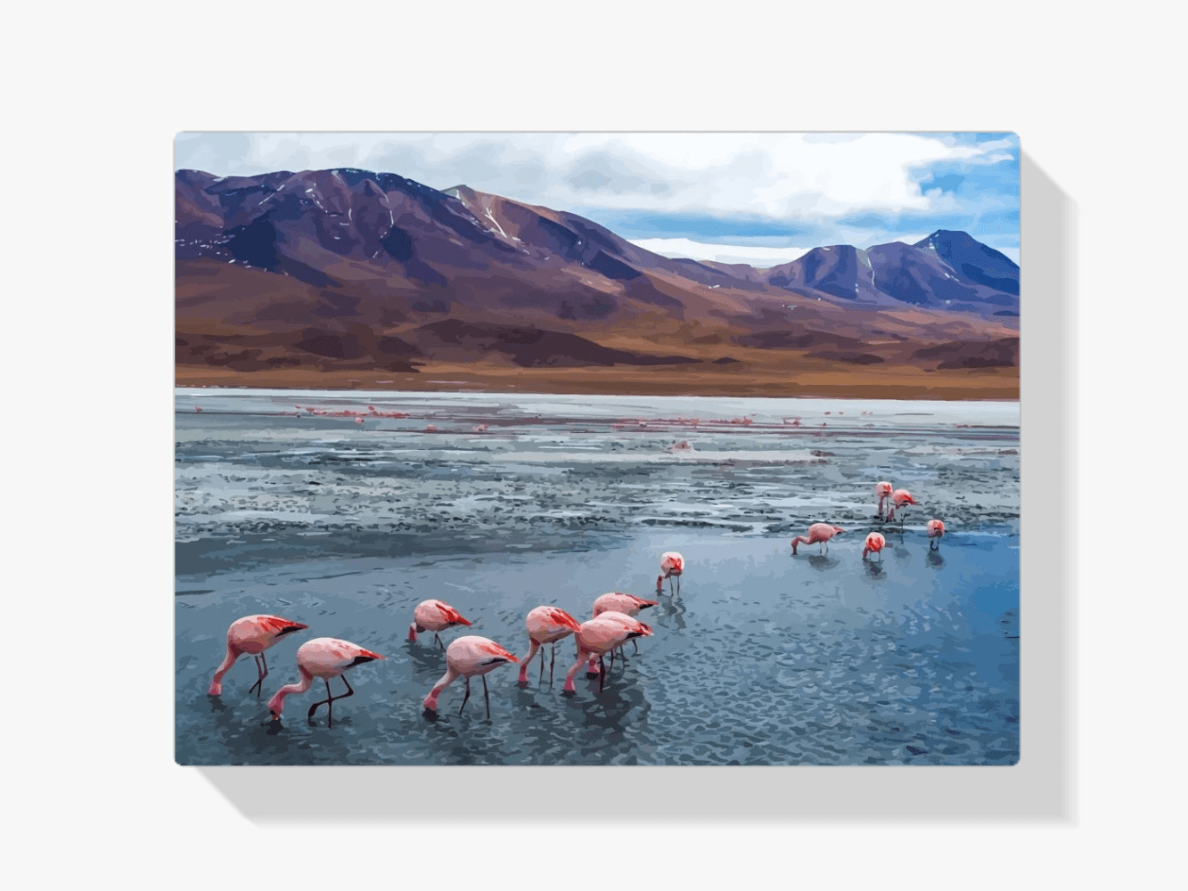 Diamond Painting - Flamingos in Bolivien - SEOS Shop ®