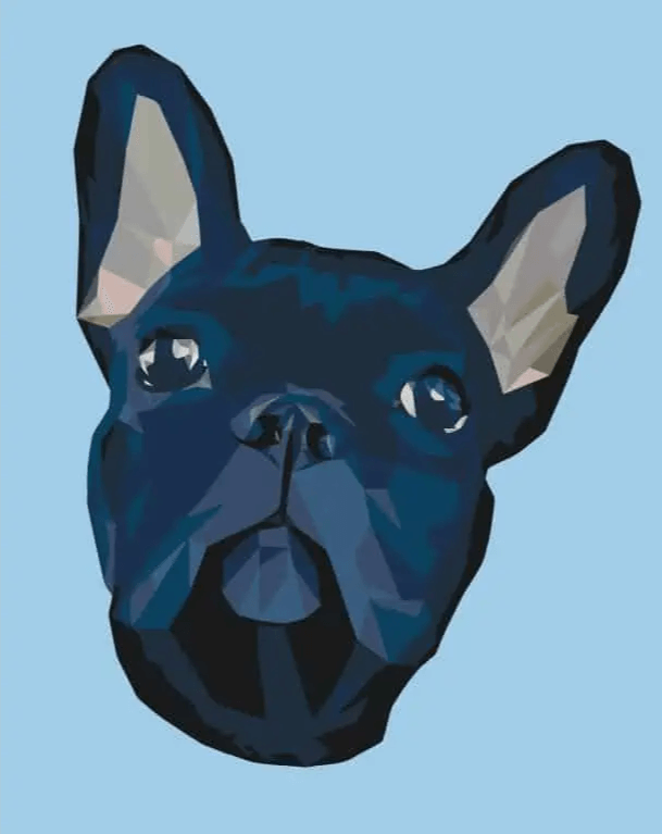 Diamond Painting - Französische Bulldogge 4 - SEOS®