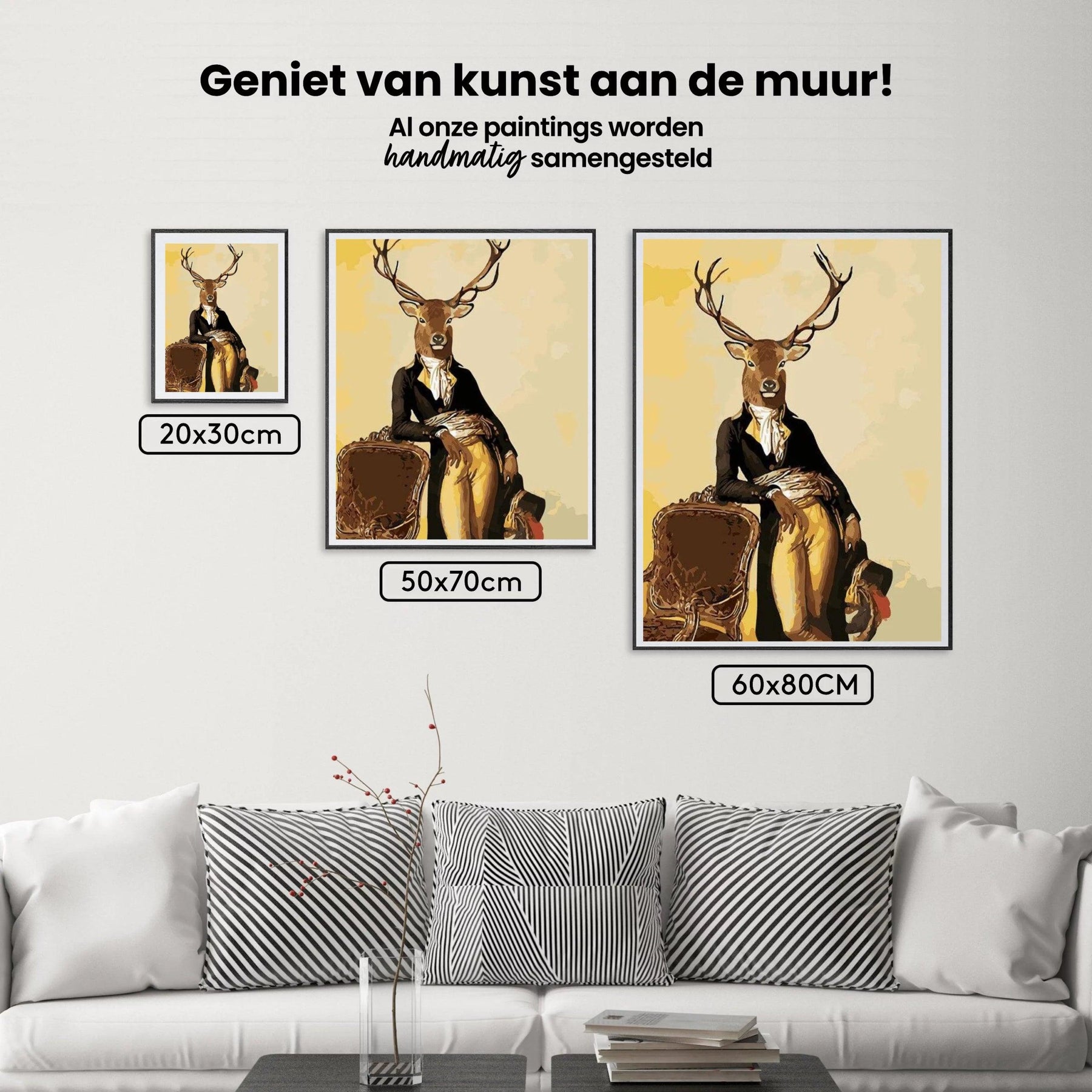 Diamond Painting - Gentleman Hirsch - SEOS®